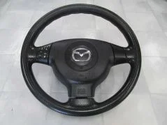 Łatwy zwrot MAZDA 2 02/07 KIEROWNICA PODUSZKA AIRBAG SKORA