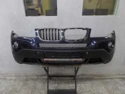 BMW X3 E83 LIFT ZDERZAK PRZOD PDC MONACOBLUE METALLIC 06-10 Tylko do końca tygodnia