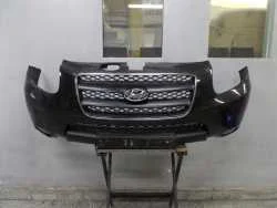 Darmowy zwrot HYUNDAI SANTA FE II 05-10 ZDERZAK PRZOD HALOGENY GRILL 2Z