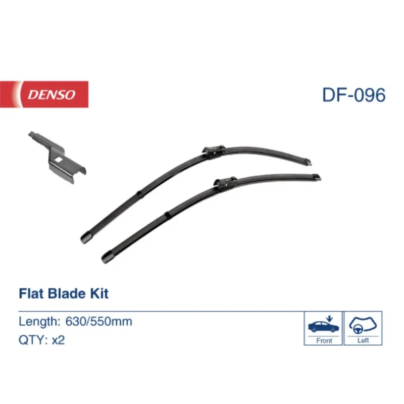 Cena promocyjna Pióra wycieraczek przód Denso Flat do VW Tayron SUV 2018- - 630 mm & 550 mm (2 szt)