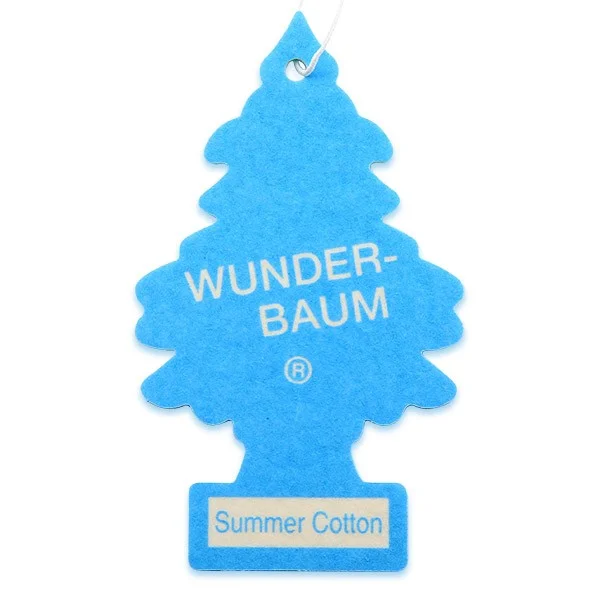 Tylko do końca tygodnia Wunder Baum zapach choinka zawieszka do samochodu Summer Cotton