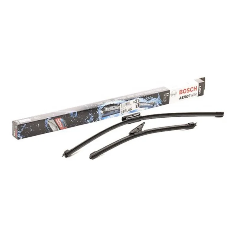 Nowość Pióra wycieraczek przód BOSCH AeroTwin do Citroen C4 Cactus hatchback z opryskiwaczem 2014-2018 - 650 mm & 430 mm (2 szt)