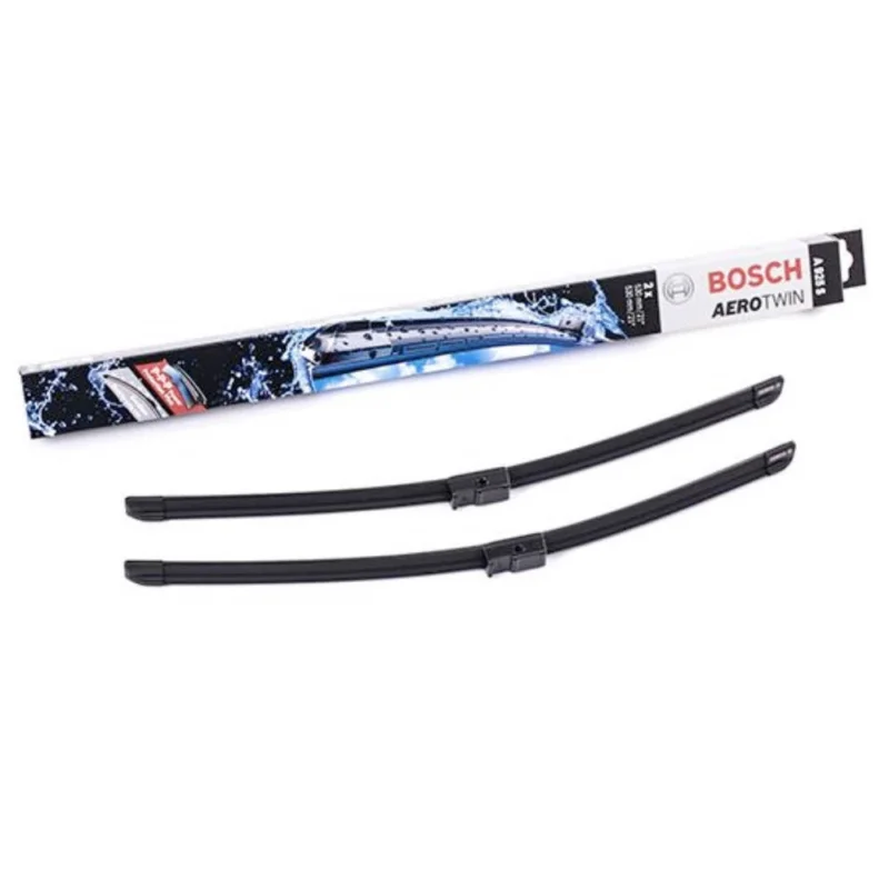 Pióra wycieraczek przód BOSCH AeroTwin do VW Passat Variant B5 kombi 11.2001-02.2005 polaczenie boczne 2001-2005 - 530 mm & 530 mm (2 szt) Wyprzedaż