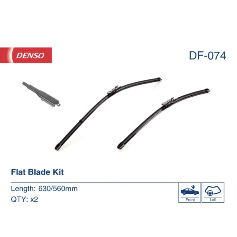 Pióra wycieraczek przód Denso Flat do Mercedes Klasa S C217 coupe 2013-2020 - 650 mm & 550 mm (2 szt) Premium