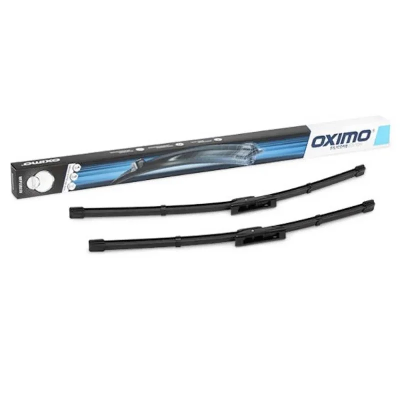 Pióra wycieraczek przód Oximo Silicone OEM do Dacia Sandero | Stepway 2 B52 hatchback 03.2015-12.2020 polaczenie bagnetowe 2015-2020 - 550 mm & 475 mm (2 szt) Zamów teraz