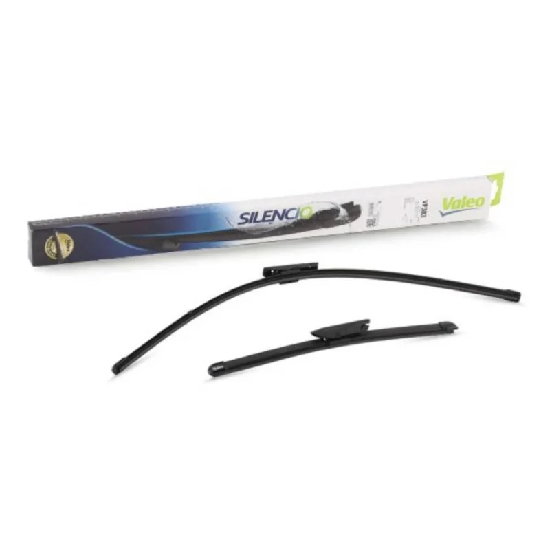 Pióra wycieraczek przód Valeo Silencio Flat do Renault Clio 4 Grandtour KH kombi 2012-2019 - 650 mm & 350 mm (2 szt) Nie przegap