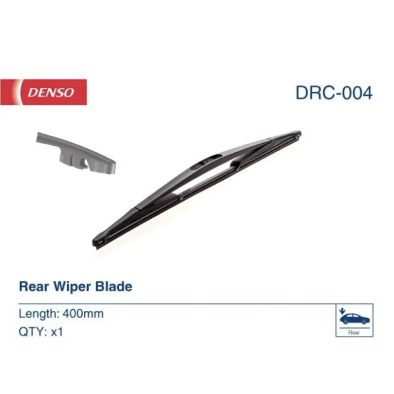 Nowy Wycieraczka na tyl Denso Rear do Opel Vectra C 3 hatchback 09.2001-09.2005 Kunststoff Hinten-Wischer 2001-2005 - 400 mm (1 szt)