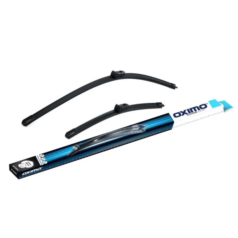Pióra wycieraczek przód Oximo Silicone OEM do Citroen C3 Aircross 1 A88 SUV 2017-2024 - 650 mm & 400 mm (2 szt) Premium