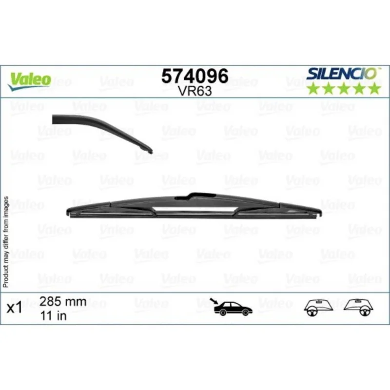 Ostatnia szansa Wycieraczka na tyl Valeo Silencio Rear do Hyundai Tucson 4 NX4 SUV EU 2020- - 285 mm (1 szt)