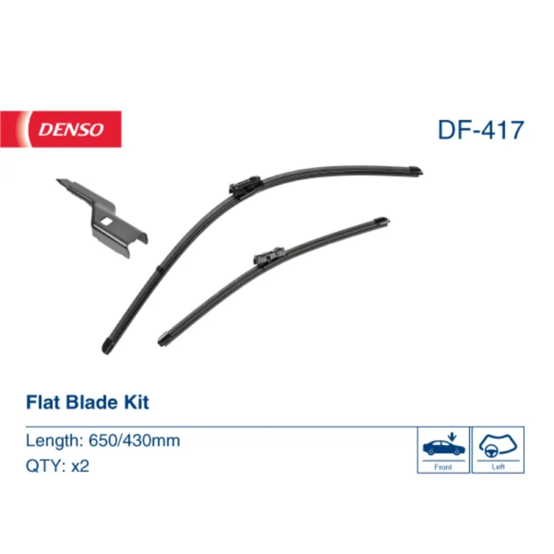 Pióra wycieraczek przód Denso Flat do Mercedes Klasa T W420 2022- - 650 mm & 450 mm (2 szt) Darmowy zwrot