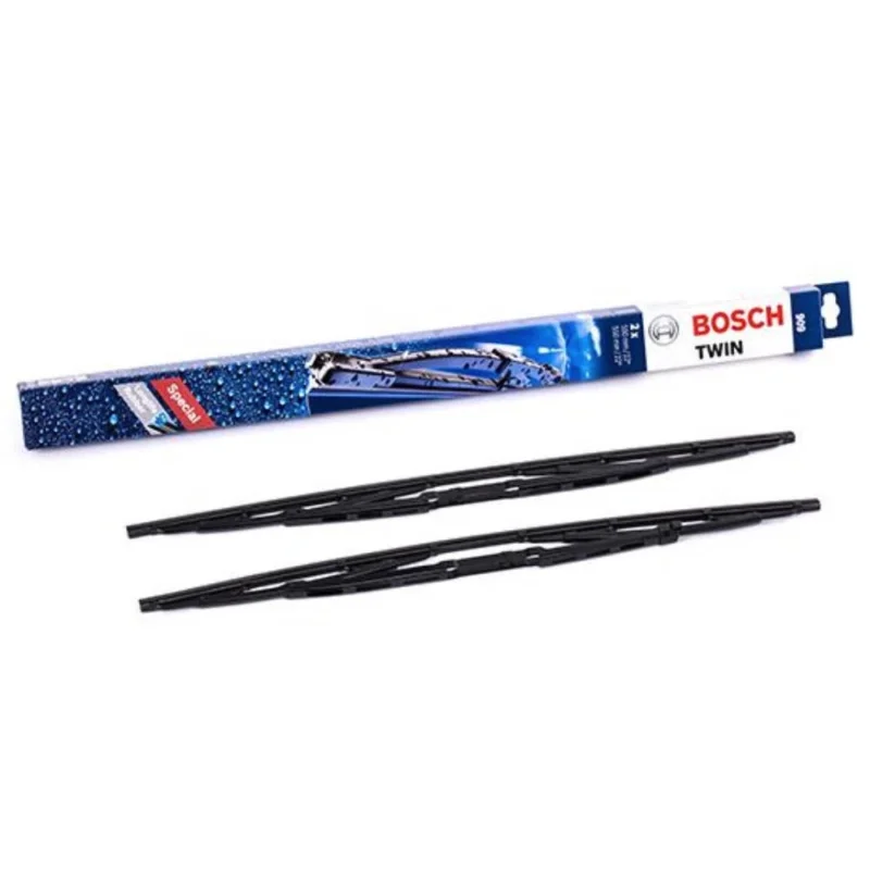 Sprawdź teraz Pióra wycieraczek przód BOSCH Twin do Audi A4 B6 sedan 03.2001-10.2003 polaczenie oryginalne 2001-2003 - 550 mm & 550 mm (2 szt)