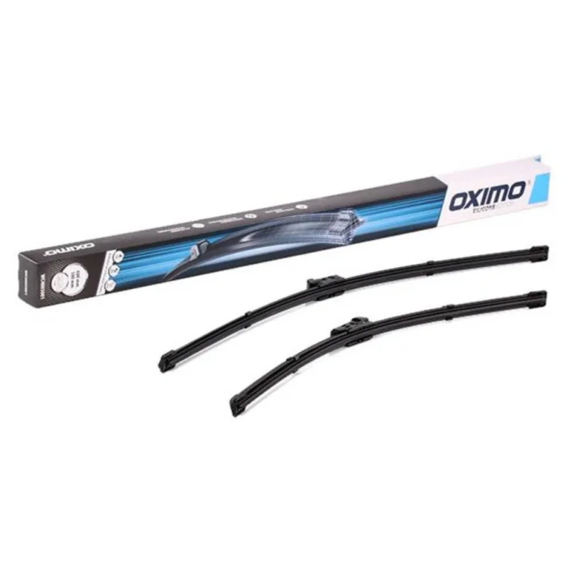 Oferta czasowa Pióra wycieraczek przód Oximo Silicone OEM do Audi A5 1 8T3 | 8F7 coupe | cabrio 11.2007-2012 polaczenie waski przycisk 2007-2017 - 600 mm & 500 mm (2 szt)