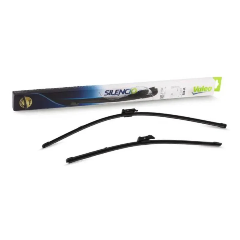 Pióra wycieraczek przód Valeo Silencio Flat do Volvo V60 1 kombi 08.2015-08.2018 płaska tylna wycieraczka 2015-2018 - 650 mm & 500 mm (2 szt) Łatwy zwrot