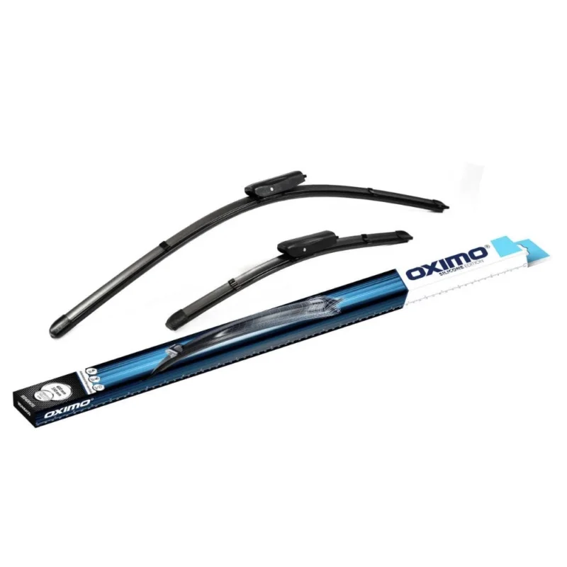 Super okazja Pióra wycieraczek przód Oximo Silicone OEM do Mercedes Citan W415 polaczenie bayonet 2012-2021 - 600 mm & 550 mm (2 szt)