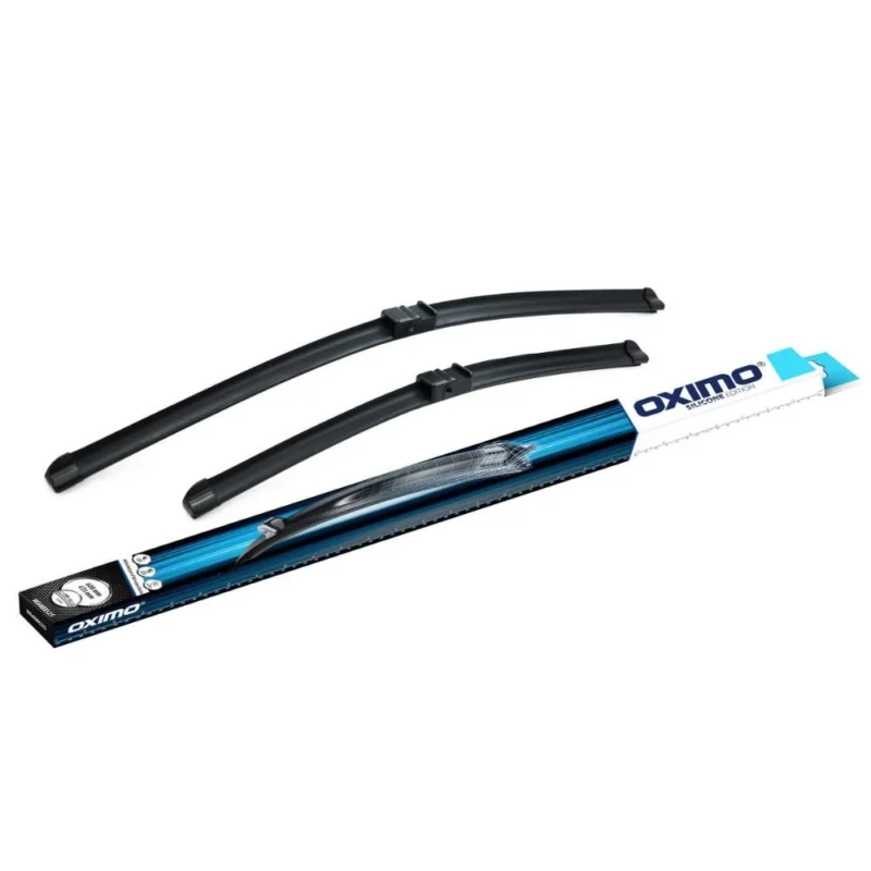 Najlepsza cena Pióra wycieraczek przód Oximo Silicone OEM do Skoda Octavia 2 kombi A5 1Z, 1Z5 2004-2013 - 600 mm & 475 mm (2 szt)