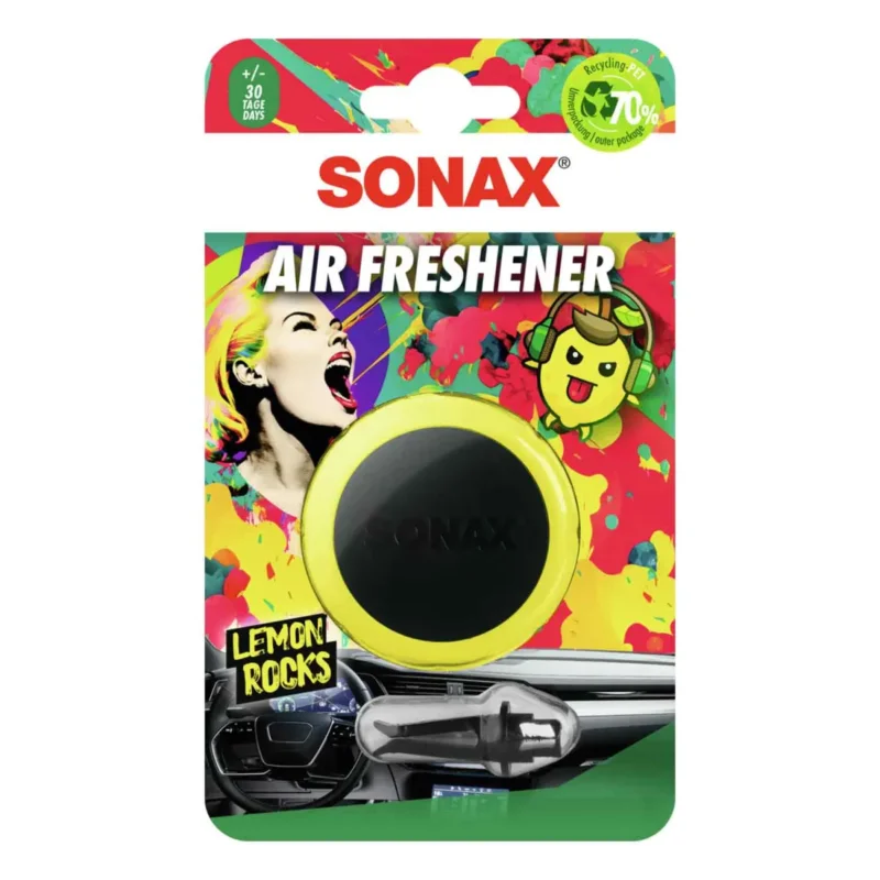 Premium SONAX Air Freshener Lemon Rocks