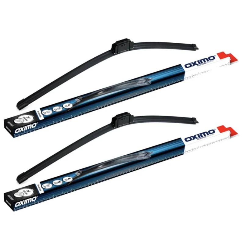 Tani Pióra wycieraczek przód Oximo Silicone WU12 do SEAT Alhambra 2 MPV 7V9 06.2000-06.2001 polaczenie hakowe 2000-2001 - 700 mm & 700 mm (2 szt)