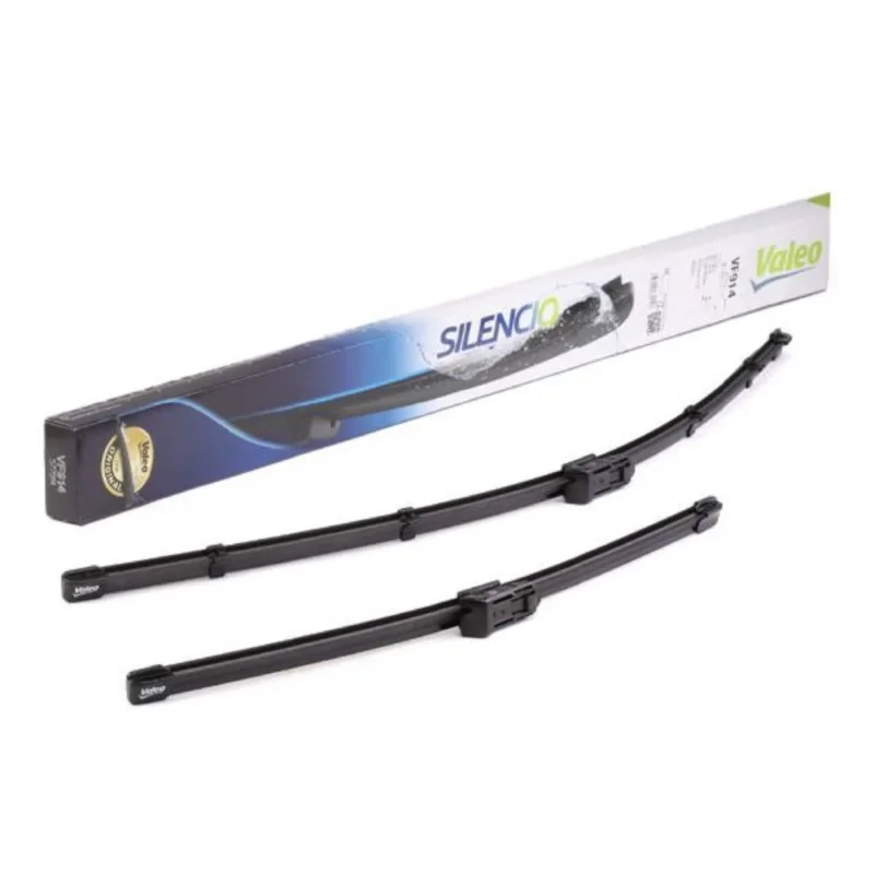 Szybka wysyłka Pióra wycieraczek przód Valeo Silencio Flat do Tesla Model S sedan 2011-2020 - 680 mm & 430 mm (2 szt)