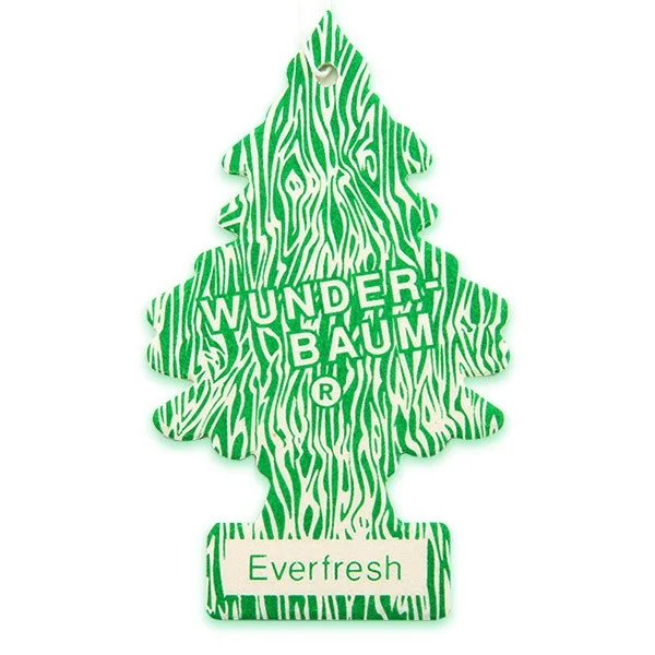 Promocja Wunder Baum zapach choinka zawieszka do samochodu Everfresh