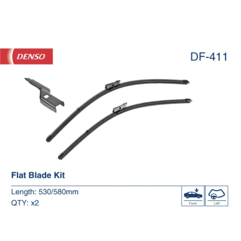 Pióra wycieraczek przód Denso Flat do MINI Countryman 3 U25 2023- - 530 mm & 580 mm (2 szt) Zamów teraz