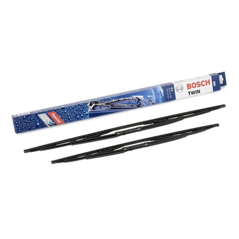 Pióra wycieraczek przód BOSCH Twin do Peugeot 607 sedan 2000-2009 - 650 mm & 530 mm (2 szt) Cena promocyjna