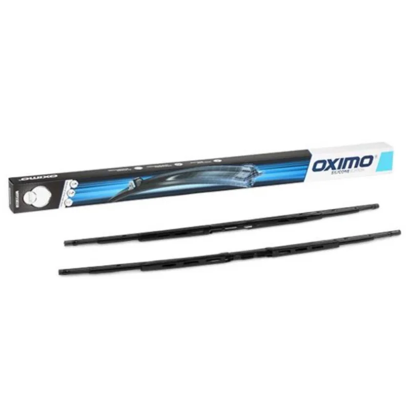 Pióra wycieraczek przód Oximo Silicone OEM do Audi A4 B6 sedan 03.2001-10.2003 polaczenie oryginalne 2001-2003 - 550 mm & 550 mm (2 szt) Bestseller