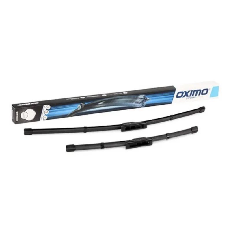 Darmowa dostawa Pióra wycieraczek przód Oximo Silicone OEM do Renault Fluence L30 sedan polaczenie bagnetowe 2009-2020 - 600 mm & 400 mm (2 szt)