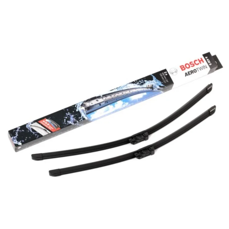 Dostępne od ręki Pióra wycieraczek przód BOSCH AeroTwin do VW Tiguan I 1 SUV 2007-2017 - 600 mm & 530 mm (2 szt)