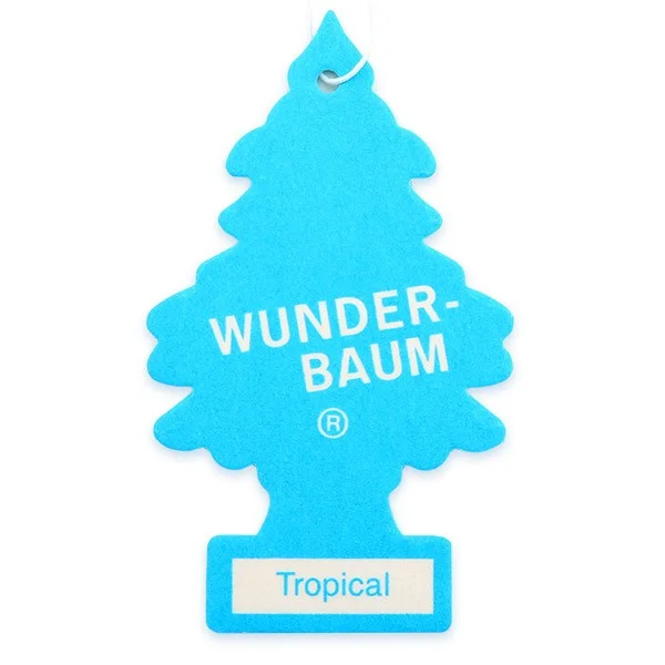 Wunder Baum zapach choinka zawieszka do samochodu Tropical Najlepsza cena