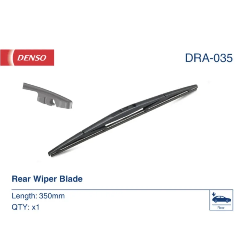 Wycieraczka na tyl Denso Rear do Mazda 2 DE | DH hatchback 2007-2014 - 350 mm (1 szt) Sprawdź teraz