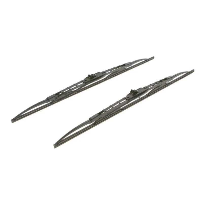 Pióra wycieraczek przód BOSCH Twin do Peugeot 405 Break kombi z opryskiwaczem 1987-1996 - 550 mm & 550 mm (2 szt) Bezpieczna płatność