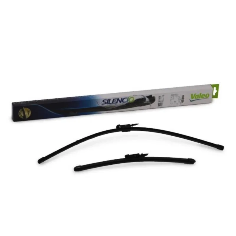 Bestseller Pióra wycieraczek przód Valeo Silencio Flat do Fiat Grande Punto hatchback 2005-2018 - 650 mm & 380 mm (2 szt)