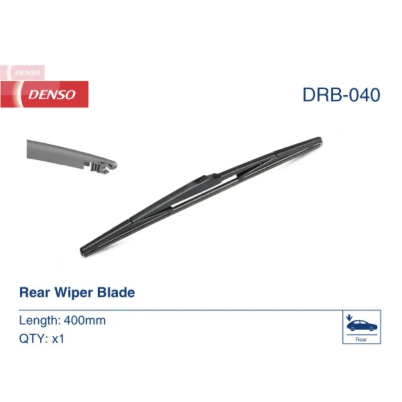 Ostatnie sztuki Wycieraczka na tyl Denso Rear do Toyota Avensis 2 T25 sedan 2003-2009 - 400 mm (1 szt)