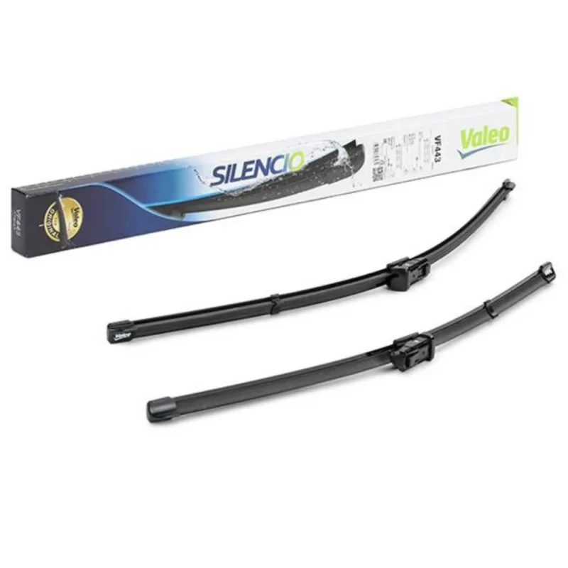 Bestseller Pióra wycieraczek przód Valeo Silencio Flat do BMW X5 E70 04.2012-06.2013 polaczenie przycisk 2012-2013 - 600 mm & 500 mm (2 szt)