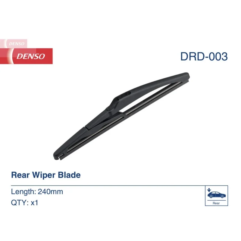 Oferta czasowa Wycieraczka na tyl Denso Rear do Renault Megane Grand Tour 4 kombi 06.2017-12.2022 tylna wycieraczka 240 mm 2017-2022 - 240 mm (1 szt)