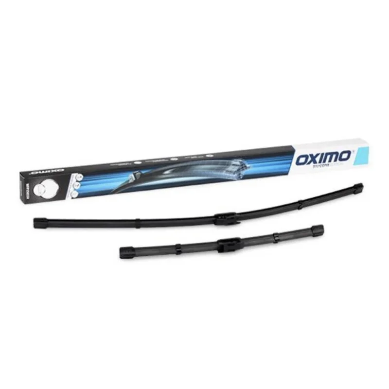 Pióra wycieraczek przód Oximo Silicone OEM do Renault Captur 1 J5 SUV 03.2016-10.2019 polaczenie oryginalne 2016-2019 - 650 mm & 350 mm (2 szt) Premium