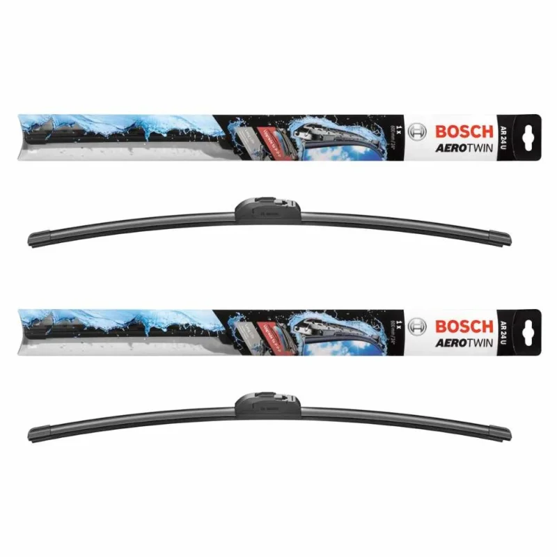 Zamów dziś Pióra wycieraczek przód BOSCH AeroTwin U do Citroen Saxo S8 hatchback 02.1996-10.1999 metal rear wiper 1996-1999 - 500 mm & 450 mm (2 szt)