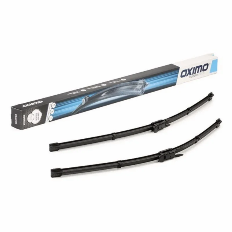 Pióra wycieraczek przód Oximo Silicone OEM do Volvo S80 1 P23 sedan 03.2004-07.2006 polaczenie pinch tab 2004-2006 - 600 mm & 550 mm (2 szt) Oferta czasowa