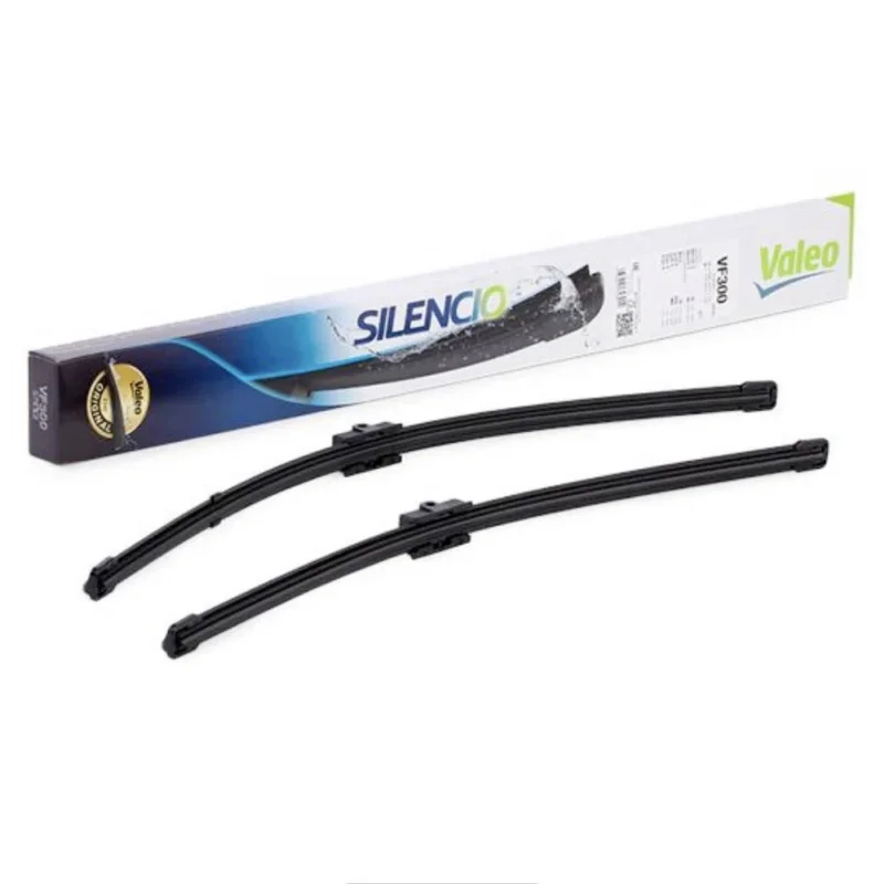 Pióra wycieraczek przód Valeo Silencio Flat do VW Jetta IV 4 sedan 06.2002-05.2005 polaczenie boczne 2002-2005 - 530 mm & 475 mm (2 szt) Popularny