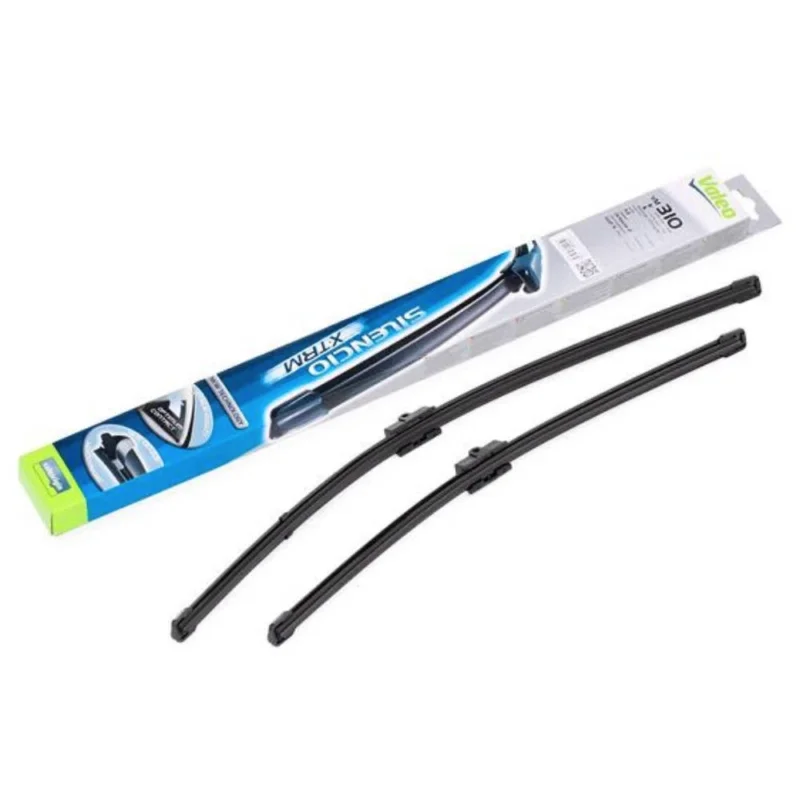 Szybka dostawa Pióra wycieraczek przód Valeo Silencio Flat do VW Jetta V 5 sedan 10.2003-10.2005 polaczenie boczne 2003-2005 - 600 mm & 475 mm (2 szt)
