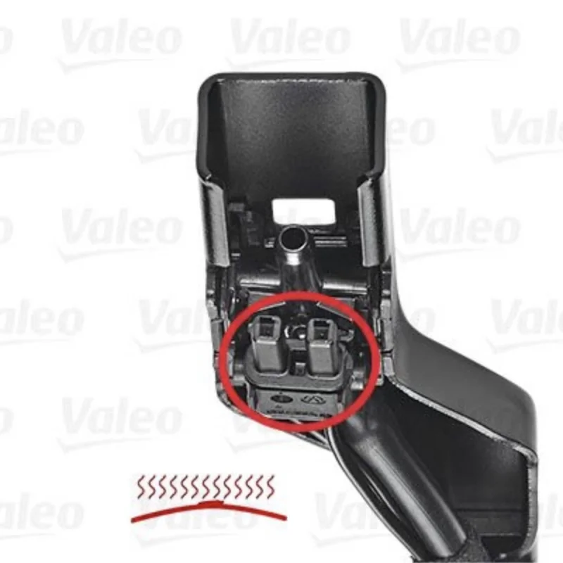 Oferta czasowa Pióra wycieraczek przód Valeo Aqua Blade do Mercedes Klasa GLE W166 SUV ze zintegrowanym spryskiwaczem 2015-2018 - 650 mm & 580 mm (2 szt)