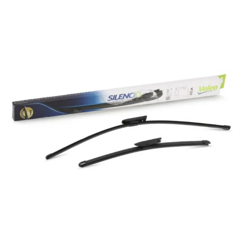 Wyprzedaż Pióra wycieraczek przód Valeo Silencio Flat do Renault Megane Grand Tour 3 KZ kombi 2008-2016 - 600 mm & 400 mm (2 szt)