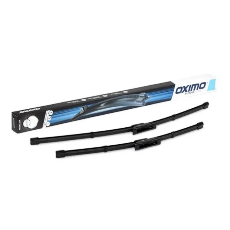 Dodaj do koszyka Pióra wycieraczek przód Oximo Silicone OEM do Renault Megane 2 LM cabrio 02.2006-03.2010 polaczenie bagnetowe 2006-2010 - 600 mm & 450 mm (2 szt)