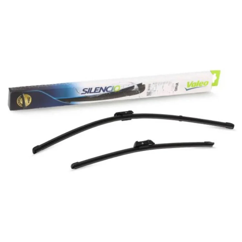 Pióra wycieraczek przód Valeo Silencio Flat do SEAT Ibiza 4 ST kombi 6J8 02.2008-08.2011 metalowa tylna wycieraczka 2010-2011 - 600 mm & 400 mm (2 szt) Oferta