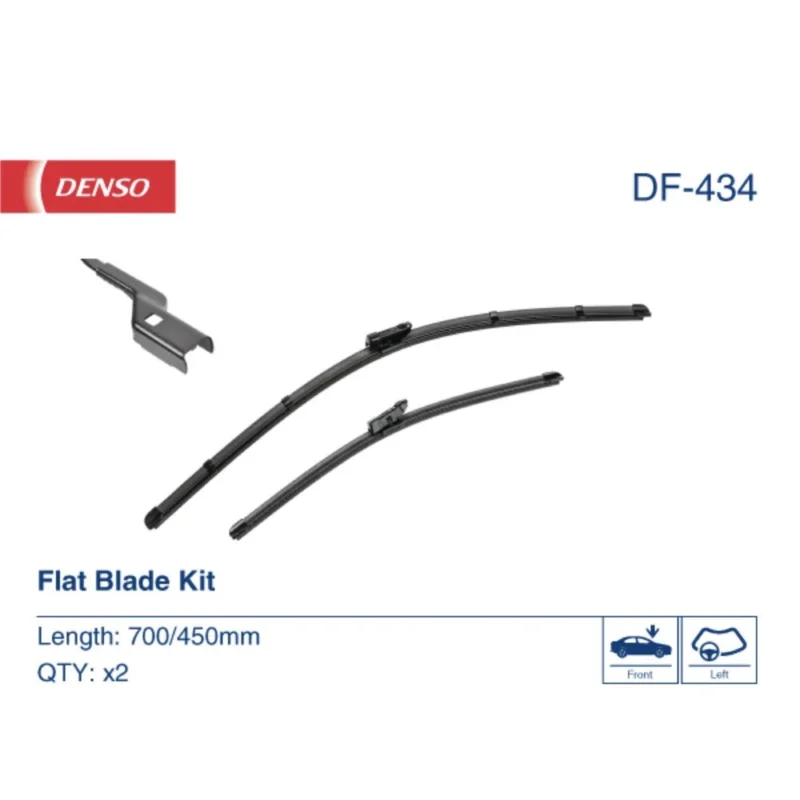 Cena promocyjna Pióra wycieraczek przód Denso Flat do VW ID.UNYX SUV 2023- - 680 mm & 450 mm (2 szt)