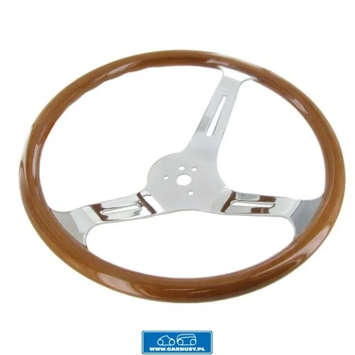 Kierownica drewniana Ø 380mm (31mm odsadzenie) Wysoka jakość