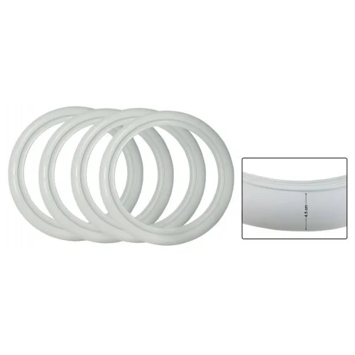 15 cali biały ring 4 szt. Oferta