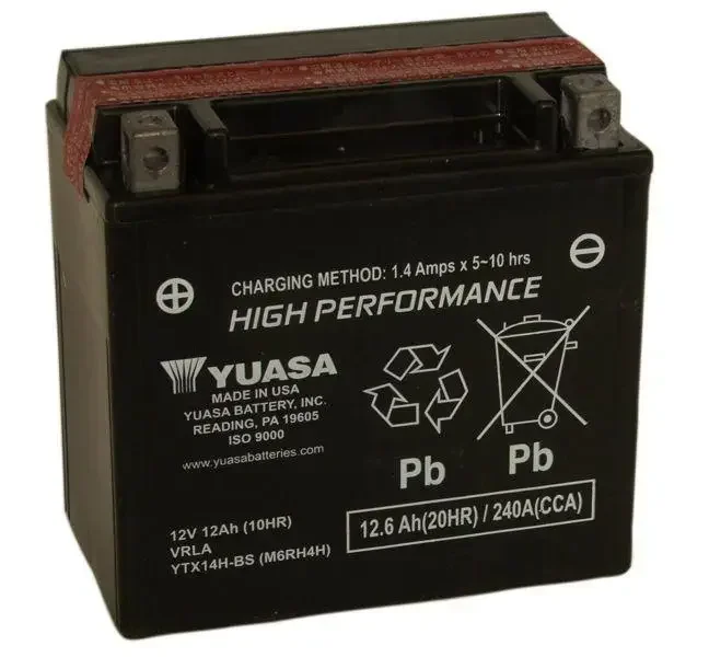 Zniżka Akumulator12Ah/240A L+ YUASA YTX14H-BS