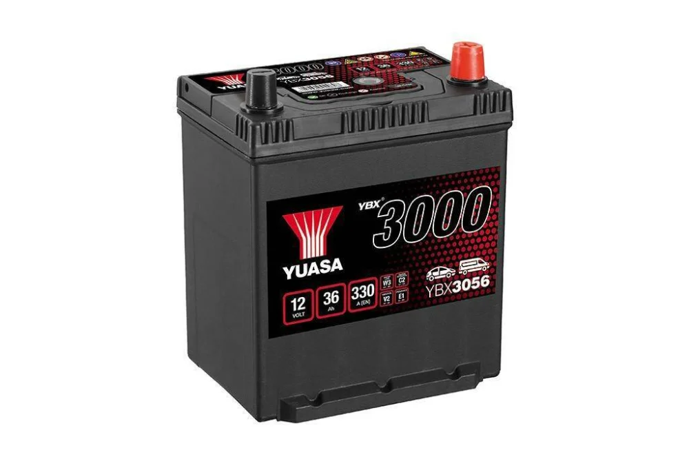 Wyjątkowa oferta Akumulator36AH/330A P+ YUASA YBX3056