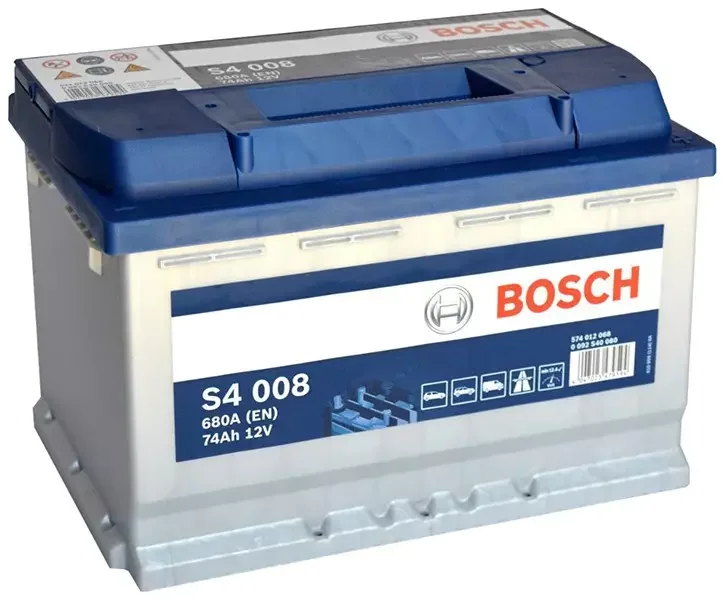 Akumulator74AH/680A P+ BOSCH S4 L3A Do wyczerpania zapasów